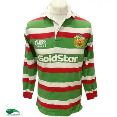 1996 1997 Leicester Tigers L/s Rugby Shirt Medium