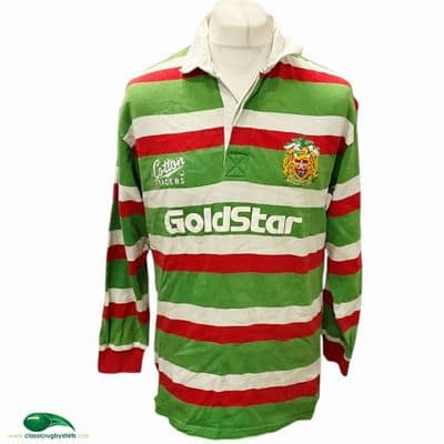 1996 1997 Leicester Tigers Rugby Shirt Large