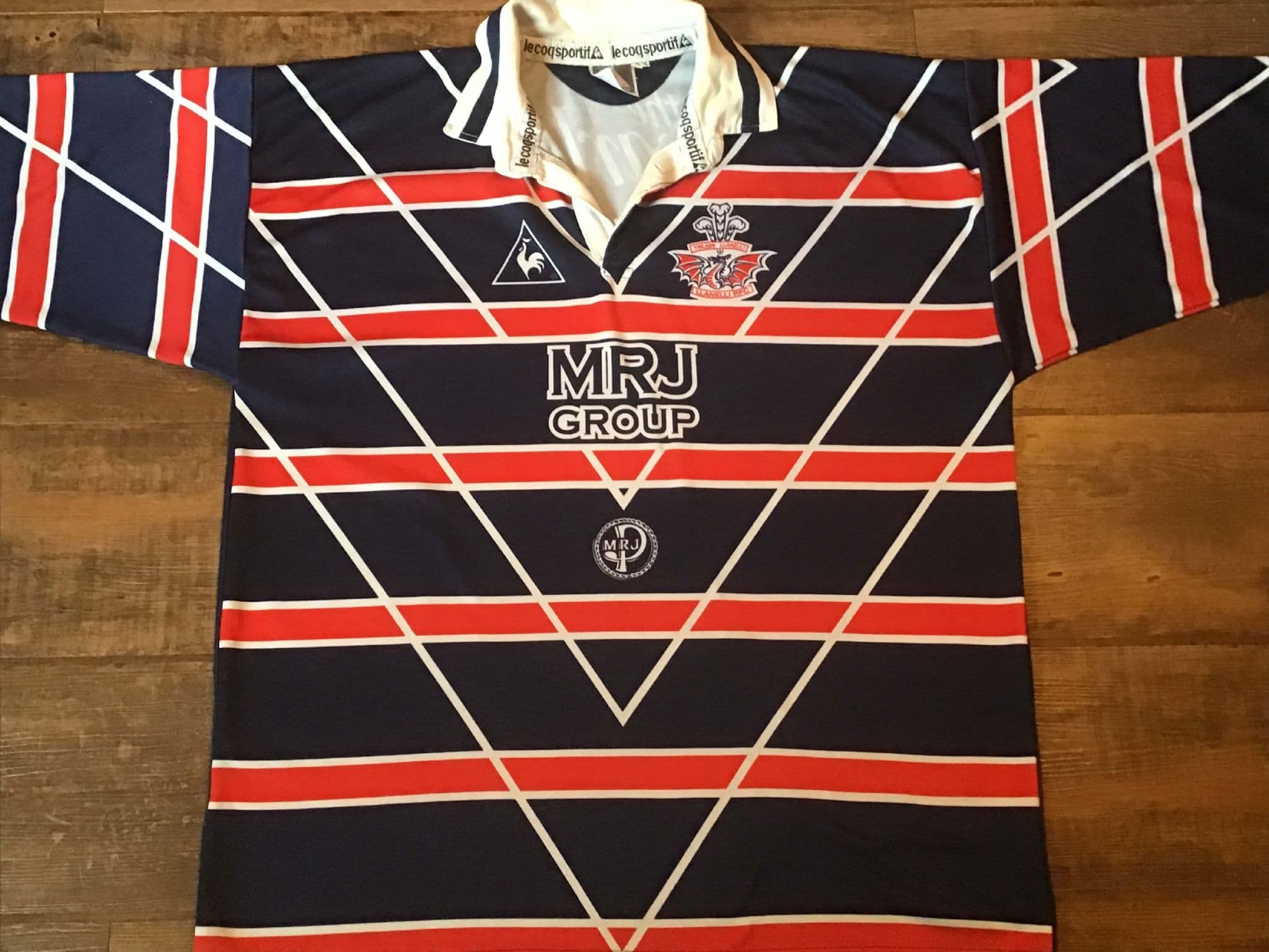 Maillot De Rugby Llanelli Scarlets Matchwinner Taille 44 - Occasion Avec Petites Taches