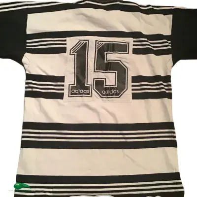 1996 1997 Newcastle Falcons No 15 Match Worn Rugby Shirt XL