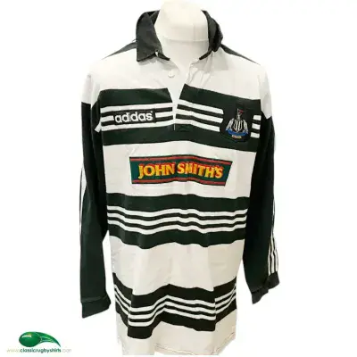 1996 1997 Newcastle Falcons Rugby Shirt Large XL