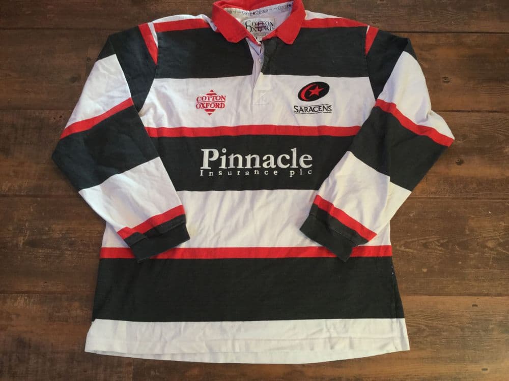 Classic Rugby Shirts 1997 Saracens Vintage Old Jerseys