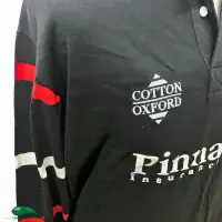 1996/97 Saracens Rugby Shirt | Old Official Cotton Oxford Jersey