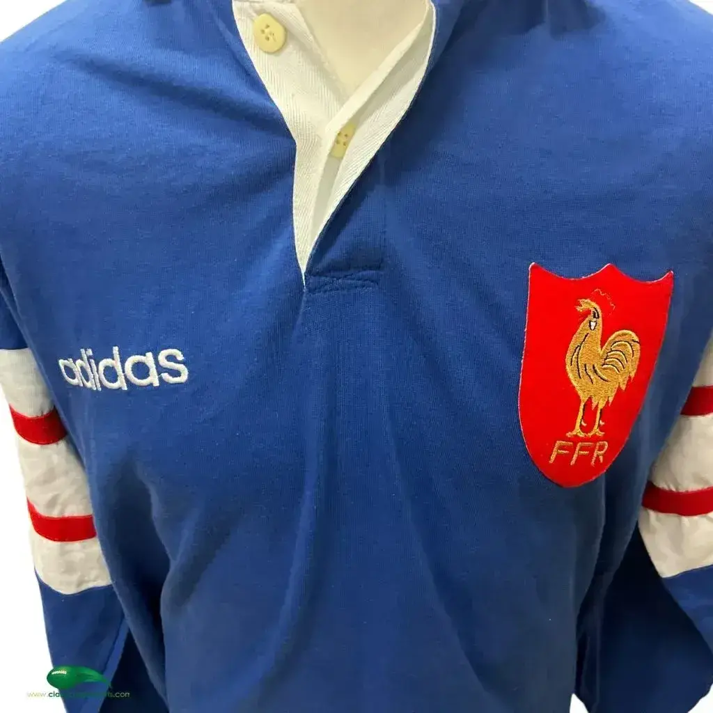 1996/98 France Rugby Shirt - Old Adidas Classic Jerseys