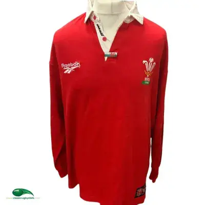 1996 1998 Wales Home Rugby Shirt 2XL
