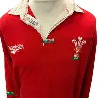1996/98 Wales Rugby Shirt | Old Official Reebok Vintage Jersey