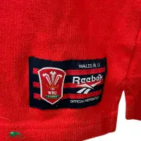 1996/98 Wales Rugby Shirt | Old Official Reebok Vintage Jersey