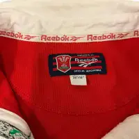 1996/98 Wales Rugby Shirt | Old Official Reebok Vintage Jersey