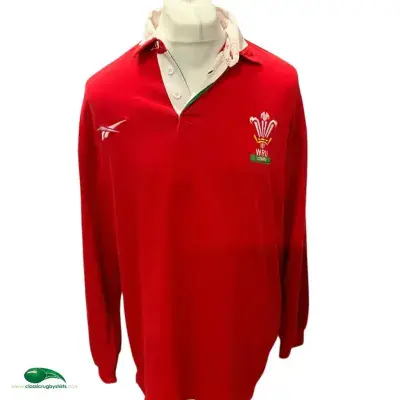 1996 1998 Wales Home Rugby Union Shirt 2XL
