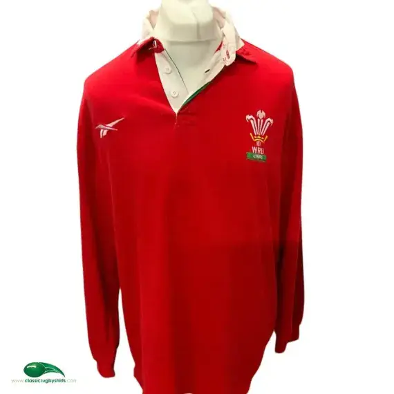 1996/98 Wales Classic Rugby Shirt | Old Official Reebok Vintage Jersey