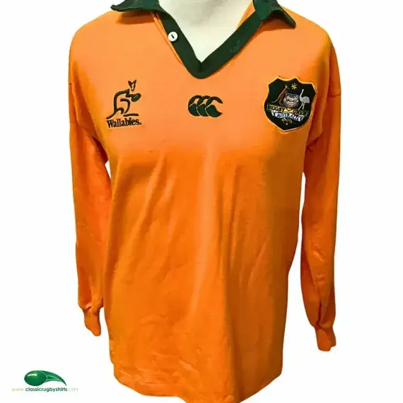 1996 Wallabies Rugby Shirt | Old Official Canterbury Jersey