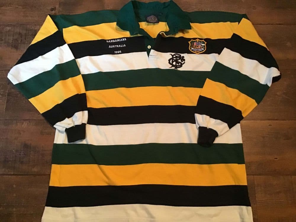 Classic Rugby Shirts 1996 Barbarians Wallabies Old Vintage Jerseys