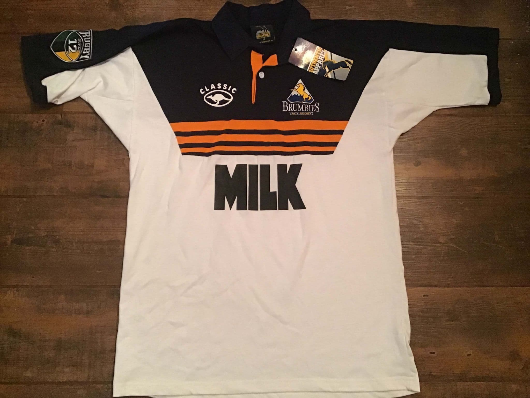 Classic Rugby Shirts | Brumbies Vintage Old Jerseys