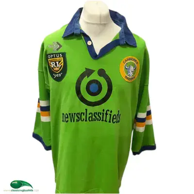 1996 Canberra Raiders Rugby League Shirt 3XL