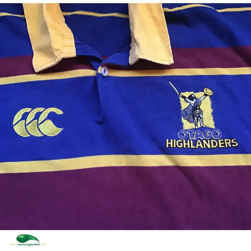 Classic Rugby Shirts | 1996 Otago Highlanders Vintage Old Jerseys