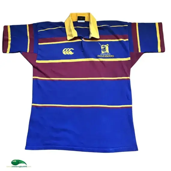 Classic Rugby Shirts | 1996 Otago Highlanders Vintage Old Jerseys