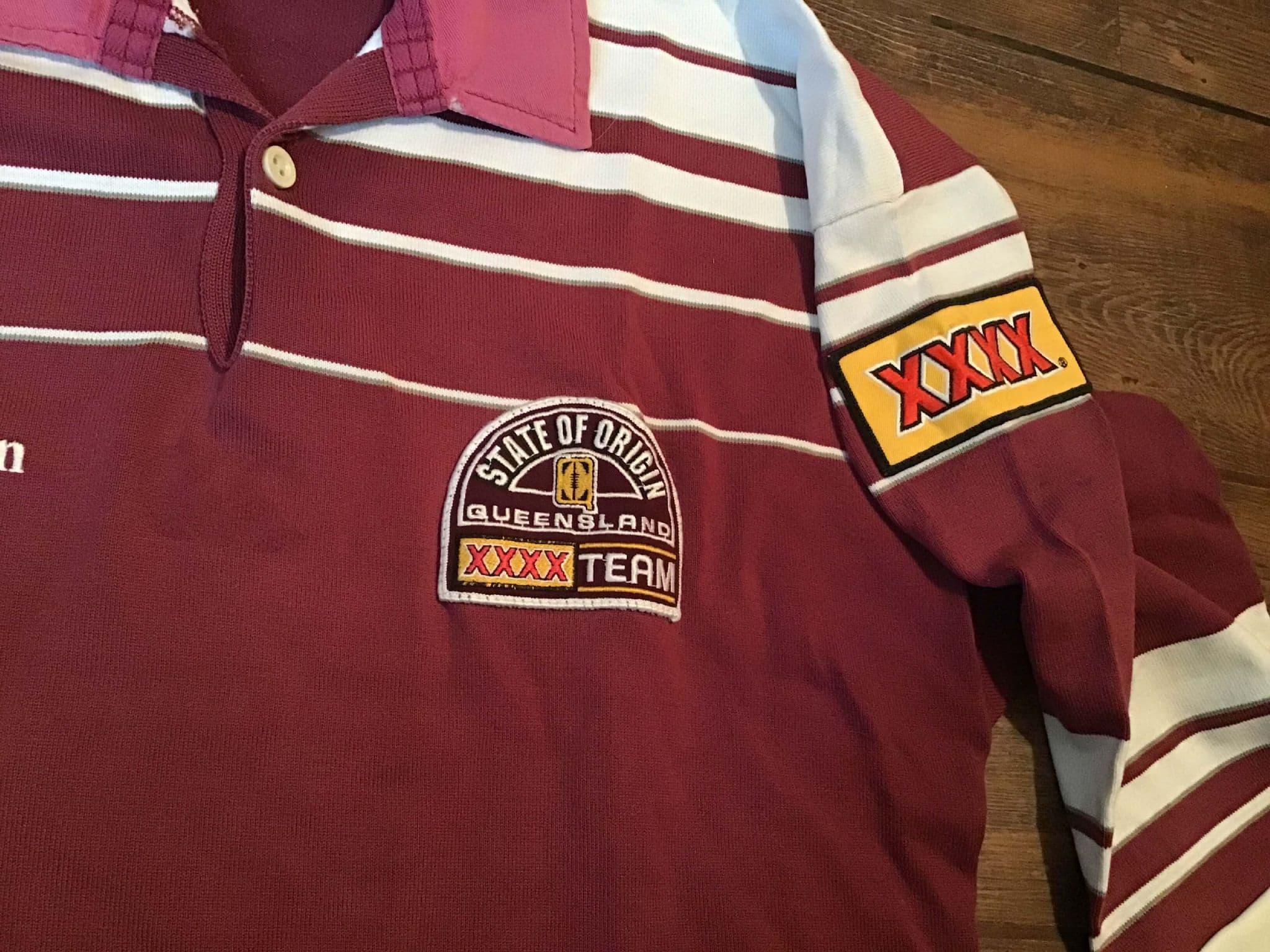 Classic Rugby Shirts 1996 Queensland Origin Vintage Old Jerseys