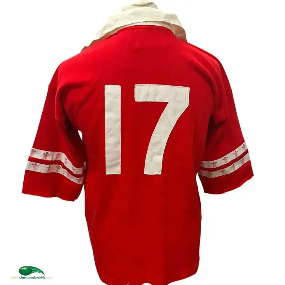 Maillot De Rugby Vintage Pays De Galles (Wales) - Coton Traders, Taille L Pour Adulte, Occasion Très Bon état