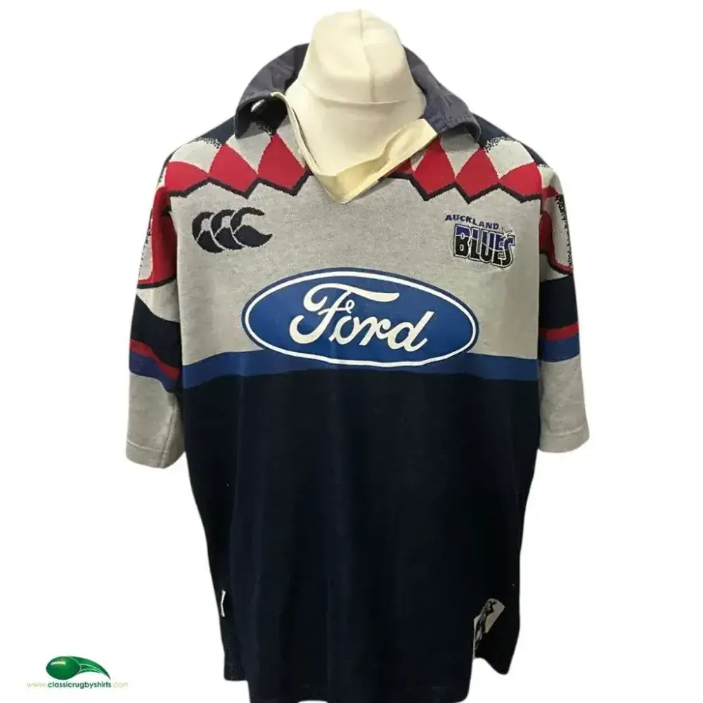 1997/98 Auckland Blues Temex Classic Rugby Shirts | Old Vintage