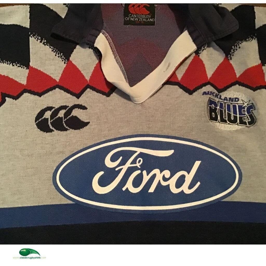 1997-98 オークランド・ブルーズ　スーパーラグビー　ジャージ　半袖 1997-98 オークランド・ブルーズスーパーラグビージャージ半袖