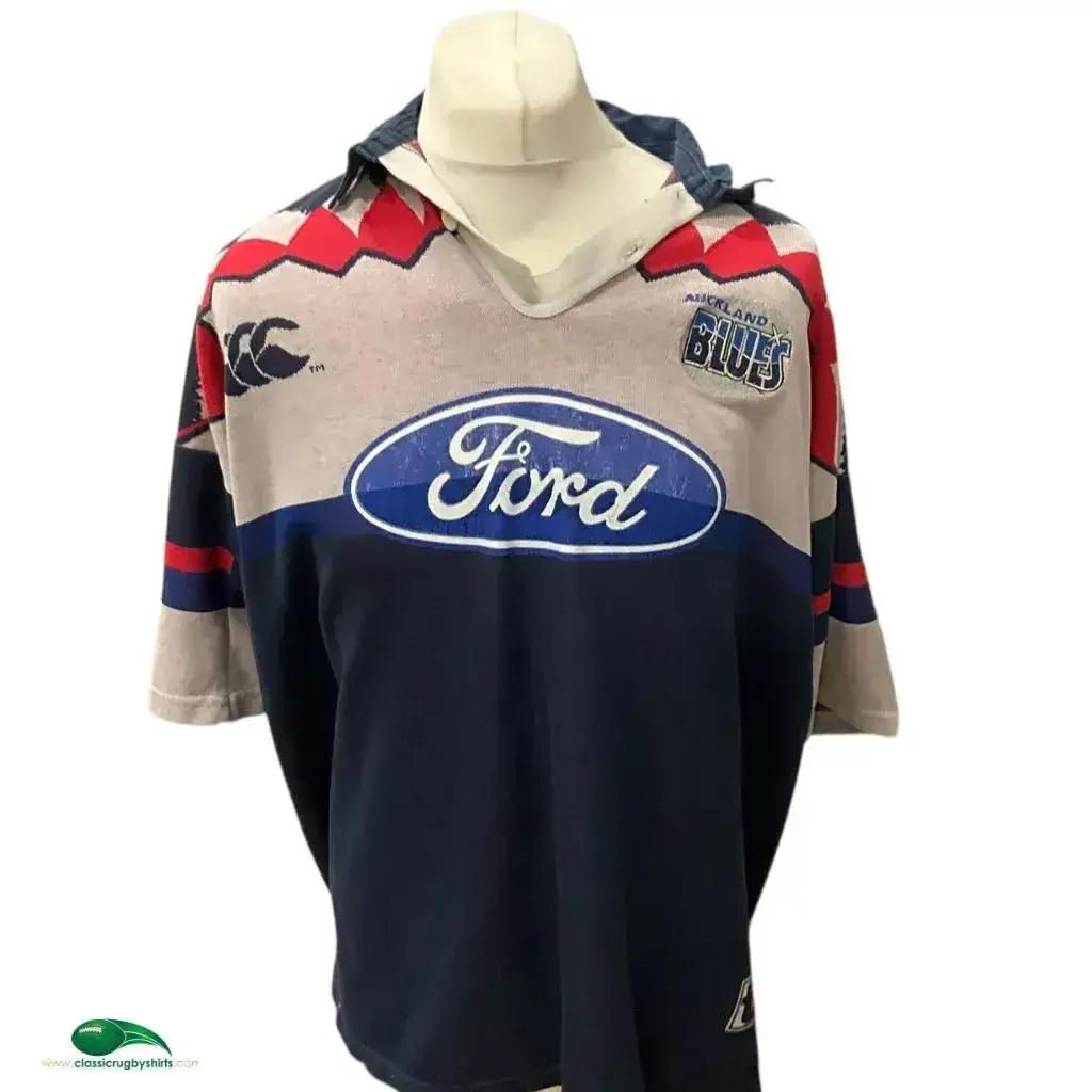 1997/98 Auckland Blues Temex Classic Rugby Shirts | Vintage Old