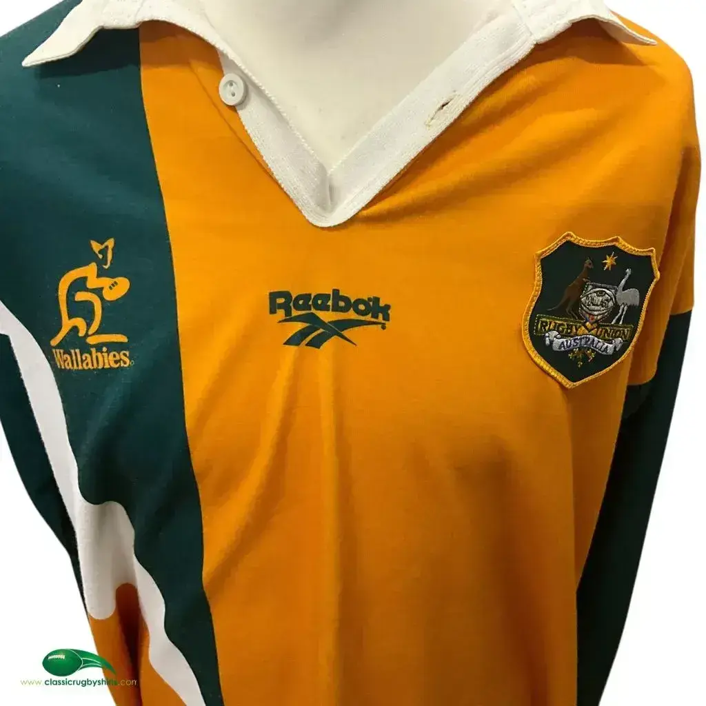 90s オーストラリア限定 Wallabiesラガーシャツ リーボック 90s オーストラリア限定 Wallabiesラガーシャツ リーボック