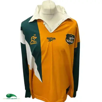 1997 1998 Australia L/s Rugby Union Shirt Large XL