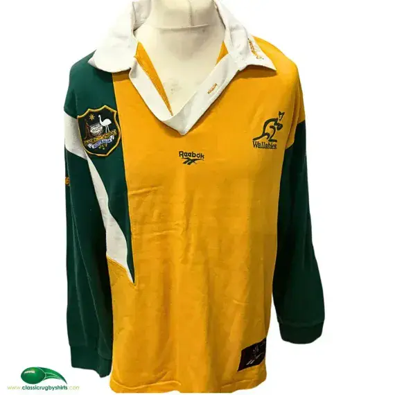 1997/98 Wallabies Rugby Shirt | Old Official Reebok Jersey
