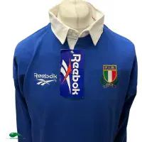1997/98 Italy Classic Rugby Shirt | Old Official Reebok Vintage Jersey