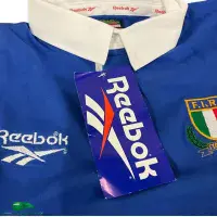 1997/98 Italy Classic Rugby Shirt | Old Official Reebok Vintage Jersey