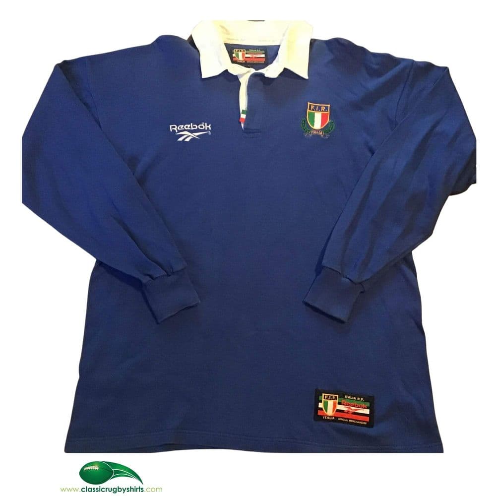 Maglia Italie Rugby Non Match Worn Issue Shirt Jersey Camiseta Vintage Maglia Italie Rugby Non Match Worn Issue Shirt Jersey Camiseta Vintage