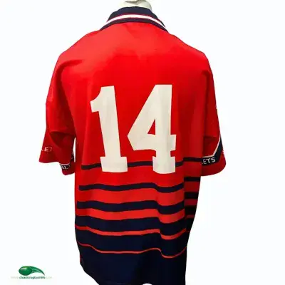 1997 1998 Llanelli Scarlets No 14 Players Rugby Shirt XL