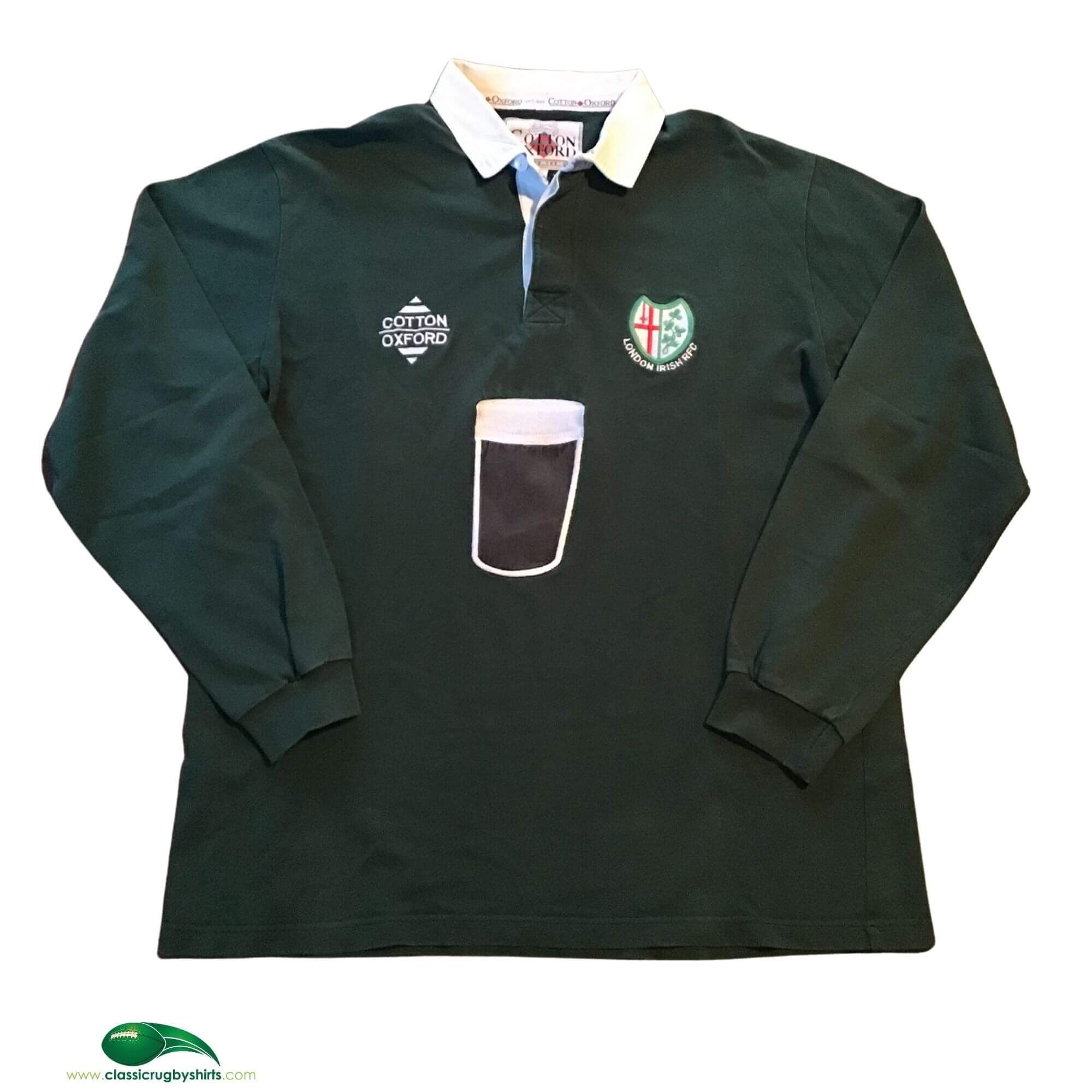 Maillot Rugby Shirt London Irish 2001/2002 L