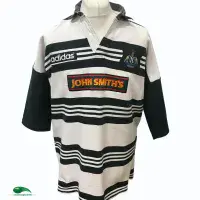 1997/98 Newcastle Falcons Rugby Shirt | Old Official Adidas Jersey