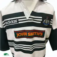 1997/98 Newcastle Falcons Rugby Shirt | Old Official Adidas Jersey