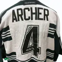 1997/98 Newcastle Falcons Rugby Shirt | Old Official Adidas Jersey