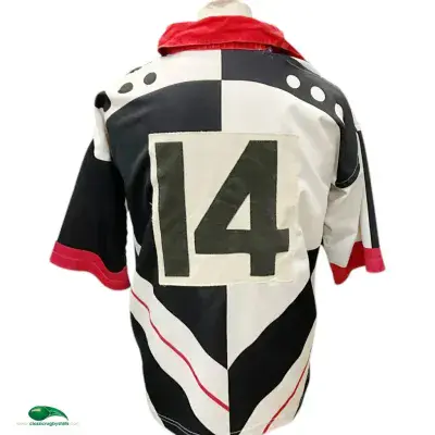 1997 1998 Pontypridd No 14 Match Worn Rugby Shirt XL