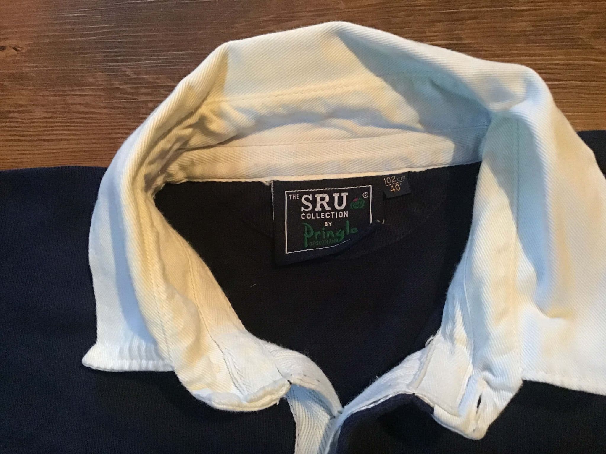 Maillot De Rugby Vintage Scotland - Collection Pringle Taille 46 - Occasion
