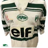 1997/98 Section Paloise Pau Match worn Rugby Shirt | Old Official Ep Sport Jersey