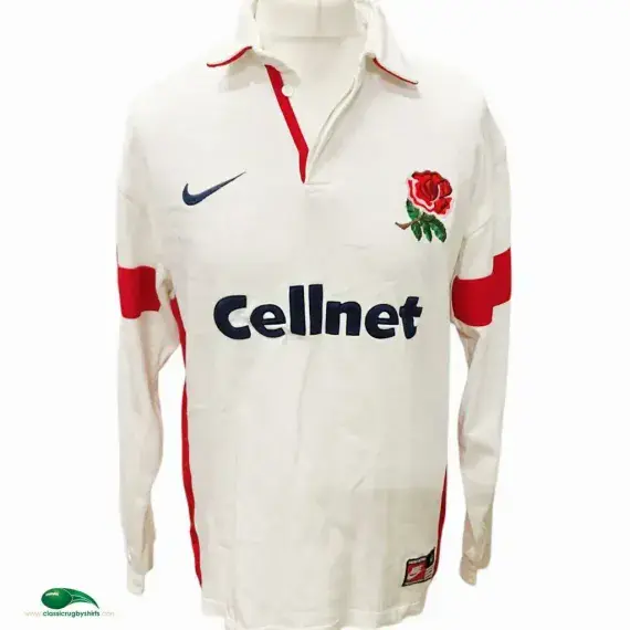 1997/99 England Rugby Shirt | Old Official Nike Jersey - Vintage Classic Shirts