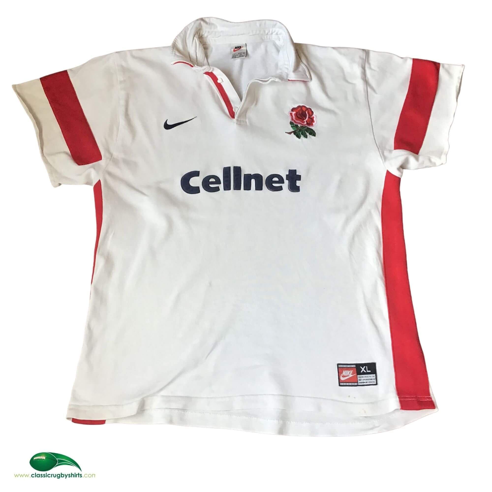 Classic Rugby Shirts | 1998 England Vintage Old Jerseys
