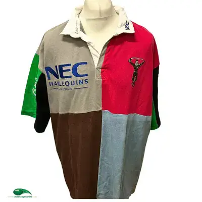1997 1999 Harlequins Rugby Shirt 2XL