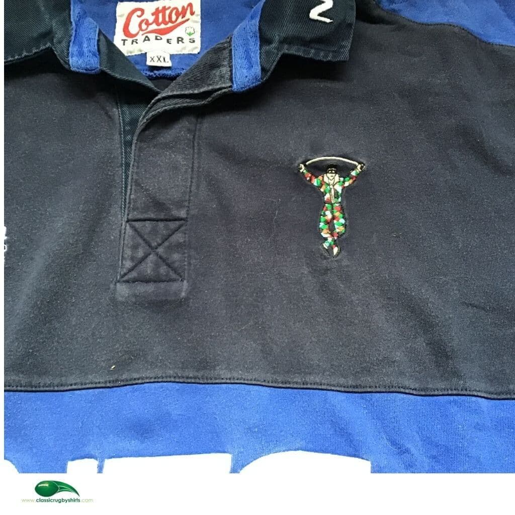 Maillot De Rugby Vintage Harlequins 1997/1998, Taille L, Cotton Traders