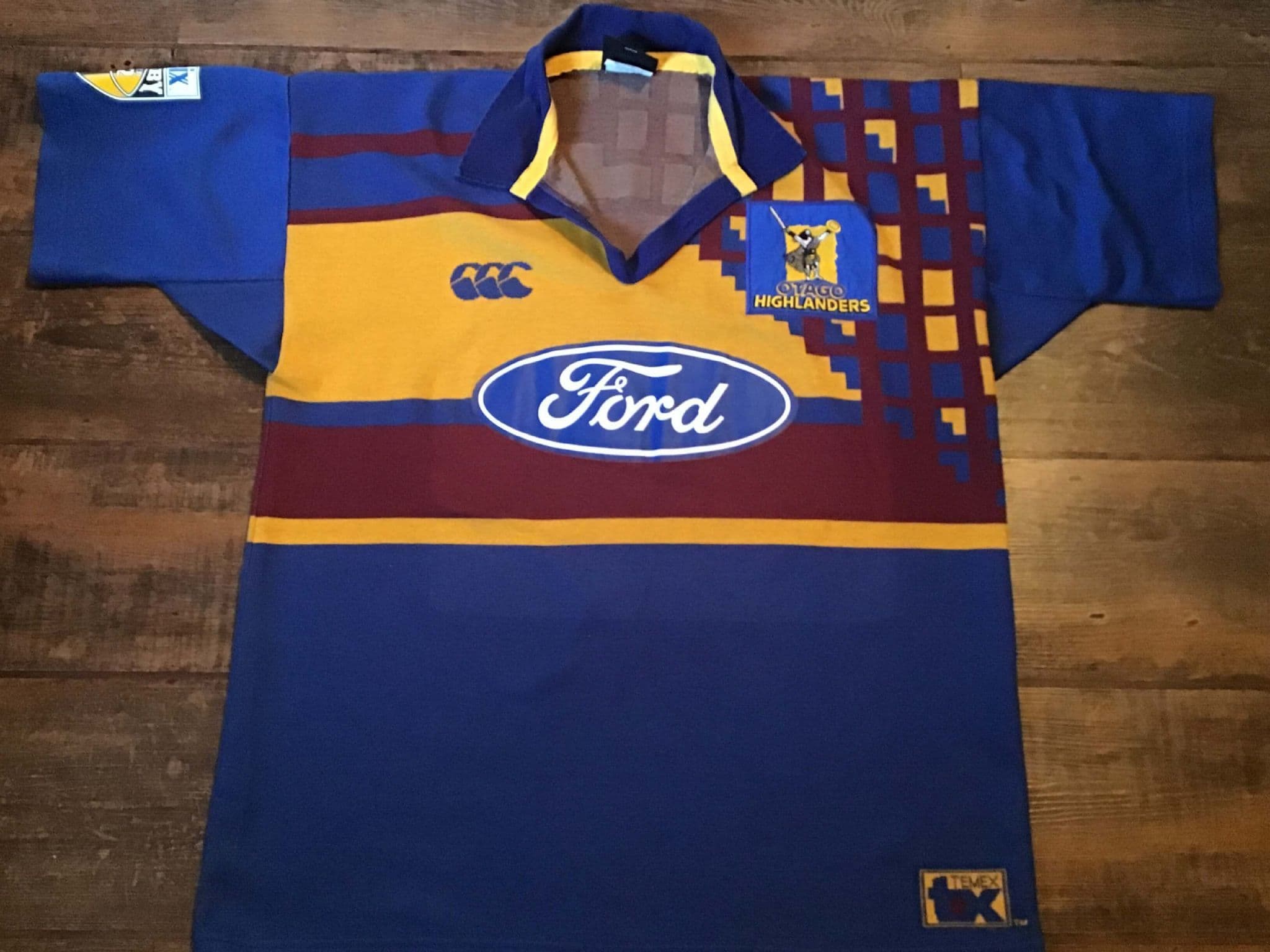 Classic Rugby Shirts | 1998 Otago Highlanders Vintage Old Jerseys
