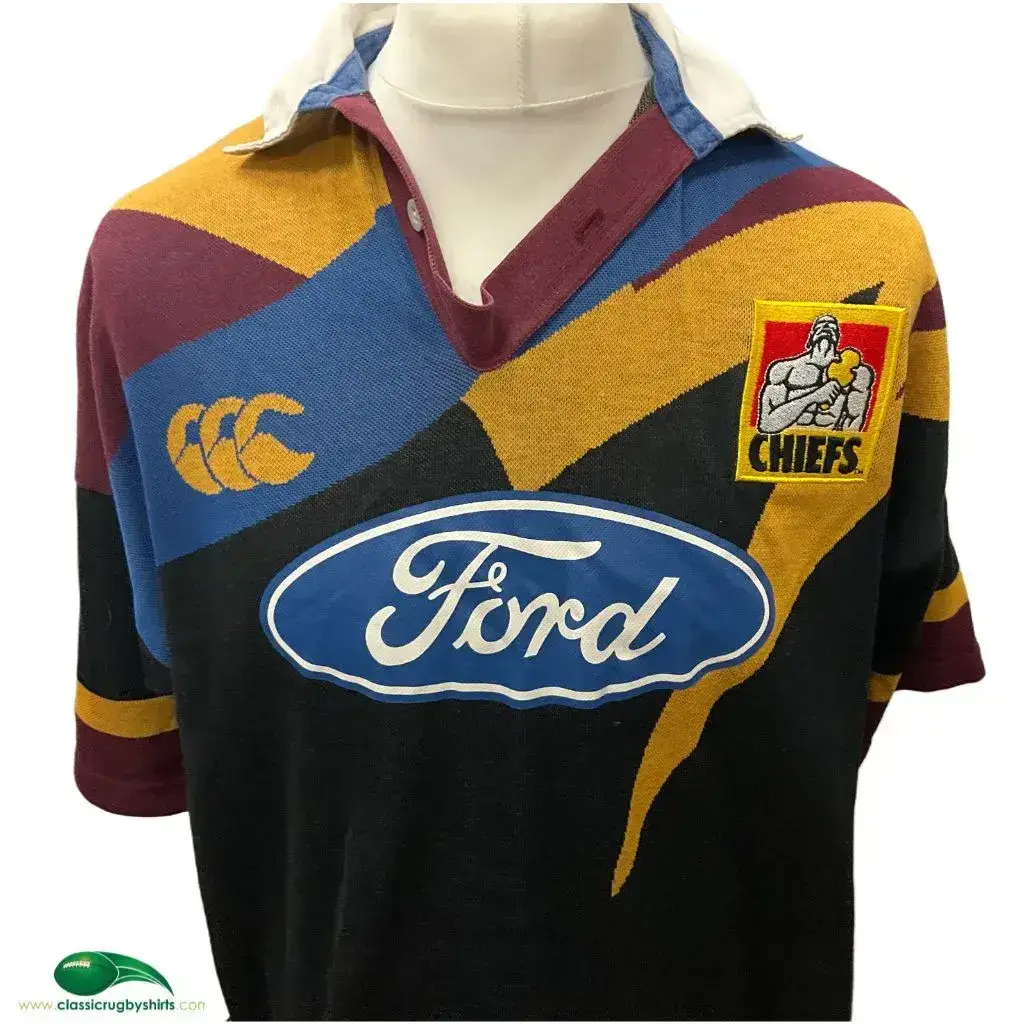 超レア！コラボWaikato CHIEFSヴィンテージウォームアップ 1997 1999 Waikato Chiefs Vintage Rugby Shirts Old Jerseys