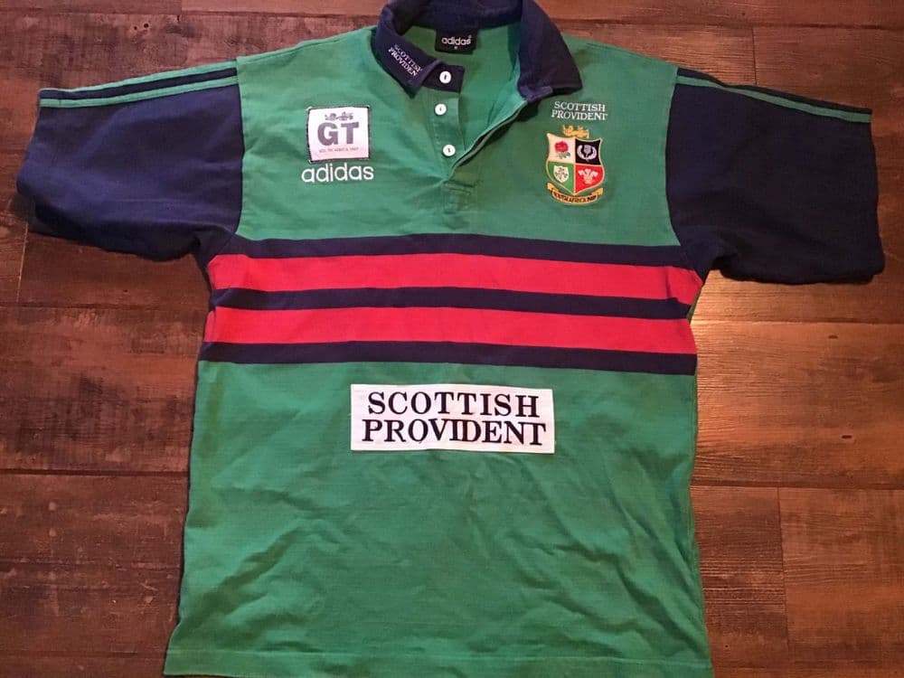 Scottish Provident Adidas British Lions Polo Shirt British Irish
