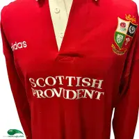 1997 British & Irish Lions Rugby Shirt | Old Official Adidas Jersey