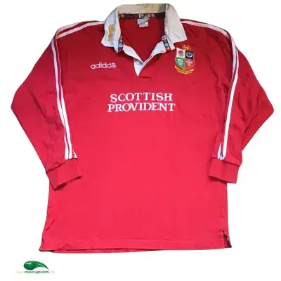 1997 British and Irish Lions L/s Rugby Union Shirt Adults Medium Jersey