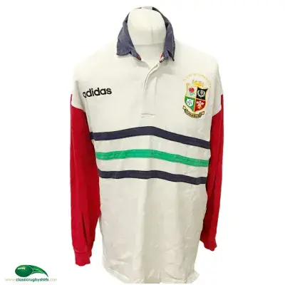 アディダス British Irish Lions Rugby Jersey 2009 British & Irish Lions Rugby adidas Training Shirt - 8