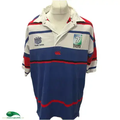 1997 Hong Kong Rugby Union World Cup Sevens Shirt XL